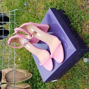 Liliana pink strap sandals